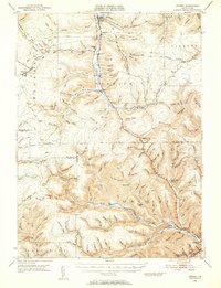 Crosby 1948 topographic map thumbnail