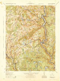 Damascus 1944 topographic map thumbnail