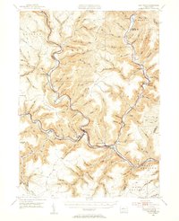 Driftwood 1945 topographic map thumbnail
