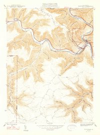 Driftwood 1947 topographic map thumbnail