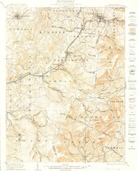 Ebensburg 1904 topographic map thumbnail