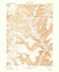 First Fork 1947 topographic map thumbnail