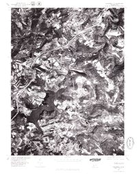 Hooversville 1977 topographic map thumbnail