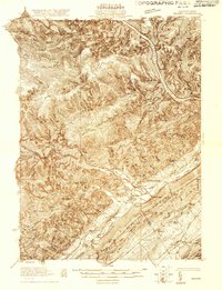 Howard 1921 topographic map thumbnail