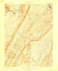 Huntingdon 1904 topographic map thumbnail