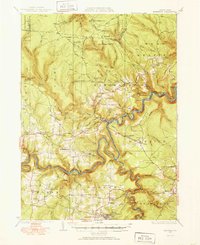 Karthaus 1929 topographic map thumbnail