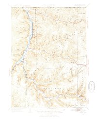 Kinzua 1949 topographic map thumbnail