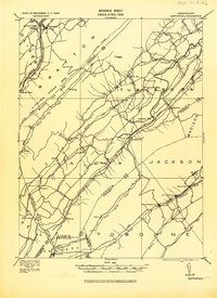 Mattawana topographic map thumbnail