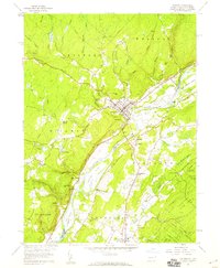 Milford 1958 topographic map thumbnail
