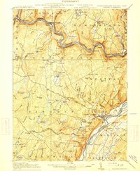 Milford 1915 topographic map thumbnail