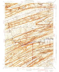 Millheim 1941 topographic map thumbnail