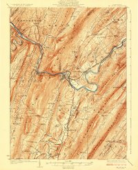Mt. Union 1924 topographic map thumbnail