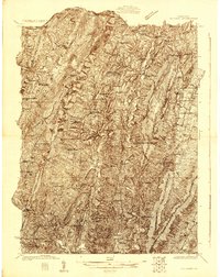 Needmore 1925 topographic map preview