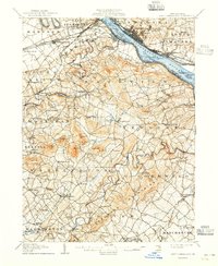 New Cumberland 1906 topographic map thumbnail