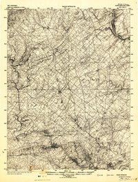 Norristown 1942 topographic map thumbnail