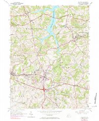 Slickville 1954 topographic map thumbnail