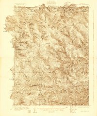 Snow Shoe 1928 topographic map thumbnail