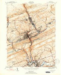 Pottsville 1944 topographic map thumbnail