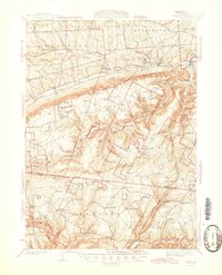 Powell 1945 topographic map thumbnail