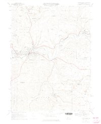 Punxsutawney 1968 topographic map thumbnail