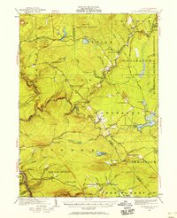 Stoddartsville 1922 topographic map thumbnail