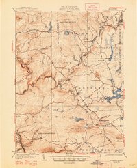 Stoddartsville 1924 topographic map thumbnail