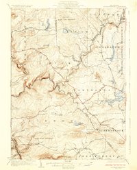 Stoddartsville 1924 topographic map thumbnail