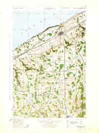 North East 1943 topographic map preview