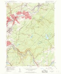 Olyphant 1946 topographic map thumbnail
