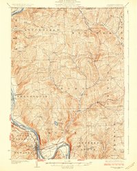 Towanda 1926 topographic map thumbnail