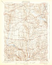 Townville 1932 topographic map thumbnail