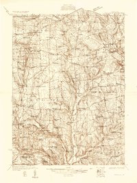 Townville 1927 topographic map thumbnail
