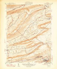 Tremont 1947 topographic map thumbnail