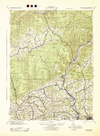 Trout Run 1944 topographic map thumbnail