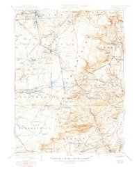 Pocono 1923 topographic map preview