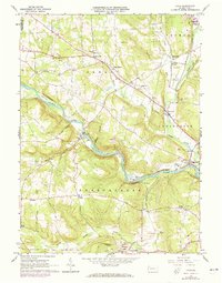 Utica 1963 topographic map thumbnail