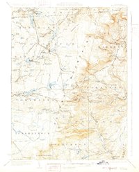 Pocono 1923 topographic map thumbnail