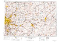 Pittsburgh 1958 topographic map thumbnail