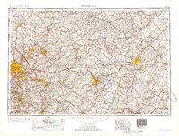 Pittsburgh 1954 topographic map thumbnail