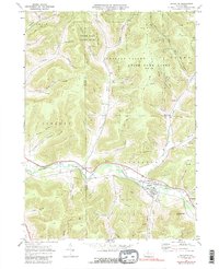 Roulette 1969 topographic map preview