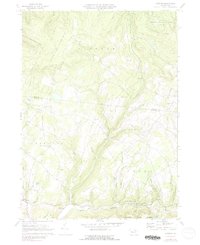 Overton 1970 topographic map thumbnail