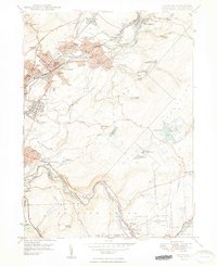 Olyphant 1948 topographic map preview