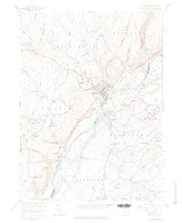Milford 1958 topographic map thumbnail