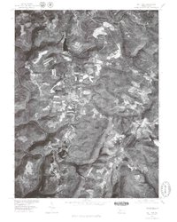 Mill Run 1977 topographic map thumbnail
