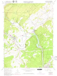 Alexandria 1963 topographic map thumbnail