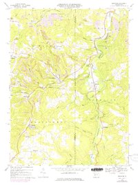 Burnside 1968 topographic map thumbnail