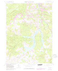 Coalport 1961 topographic map thumbnail