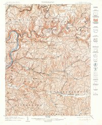 Rural Valley 1903 topographic map thumbnail