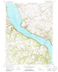Safe Harbor 1955 topographic map thumbnail