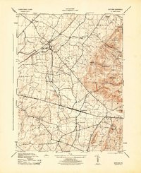 Scotland 1944 topographic map thumbnail